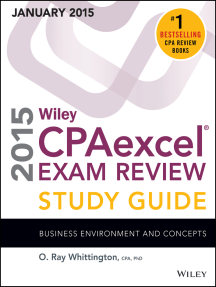 Wiley CPAexcel Exam Review 2015 Study Guide (January) by O. Ray
