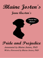 Blaine Josten's Jane Austen's Pride and Prejudice (Annotated)