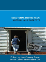 Electoral Democracy: Australian Prospects