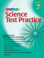 Science Test Practice, Grade 7