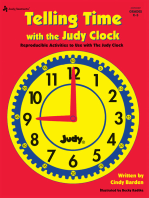 Telling Time with the Judy® Clock, Grades K - 3: Reproducible Activities to use with the Judy Clock