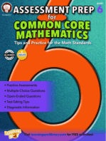 Assessment Prep for Common Core Mathematics, Grade 6