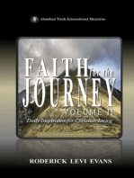 Faith for the Journey (Volume II)