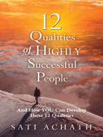 12 Qualities of Highly Successful People