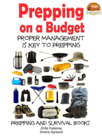 Prepping on a Budget: Proper Management Is Key to Prepping