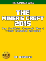 The Miner's Craft 2015: Top Unofficial Minecraft Tips & Tricks Handbook Exposed !