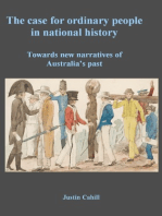 The Case For Ordinary People In National History: Towards New Narratives Of Australia’s Past