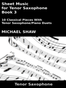 Sheet Music for Alto Saxophone: Book 2 by Michael Shaw - Ebook | Scribd