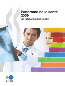 Panorama de la santé 2009: Les indicateurs de l'OCDE