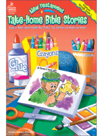 New Testament Take-Home Bible Stories, Grades Preschool - 2: Easy-to-Make, Reproducible Mini-Books That Children Can Make and Keep