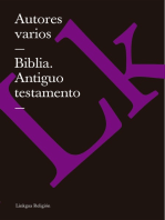 Biblia. Antiguo testamento