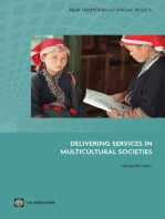 Delivering Services in Multicultural Societies