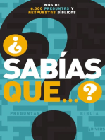 ¿Sabías que...?: Más de 6,000 preguntas y respuestas bíblicas