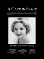A Cafe in Space: The Anais Nin Literary Journal, Volume 12