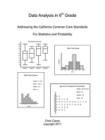 Data Analysis in 6th Grade