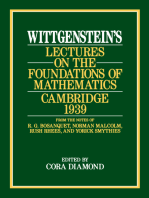 Wittgenstein's Lectures on the Foundations of Mathematics, Cambridge, 1939