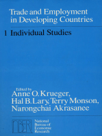 Trade and Employment in Developing Countries, Volume 1: Individual Studies