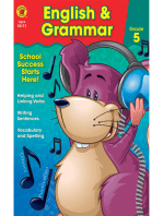 English & Grammar, Grade 5