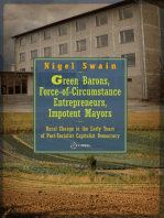 Green Barons, Force-of-Circumstance Entrepreneurs, Impotent Mayors: Rural Change in the Early Years of Post-Socialist Capitalist Democracy