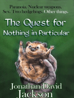 The Quest for Nothing in Particular