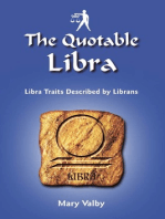 The Quotable Libra: Libra Traits Described by Librans