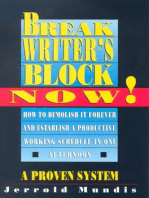 Break Writer's Block Now!