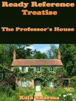Ready Reference Treatise: The Professor's House