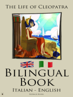 Bilingual Book The Life of Cleopatra (Italian - English)