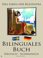 Bilinguales Buch - Das Leben der Kleopatra (Schwedisch - Deutsch)