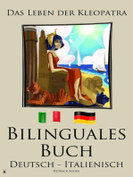 Bilinguales Buch - Das Leben der Kleopatra (Italienisch - Deutsch)