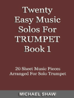 Twenty Easy Music Solos For Trumpet Book 1