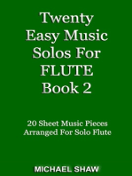 Twenty Easy Music Solos For Flute Book 2