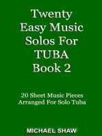 Twenty Easy Music Solos For Tuba Book 2