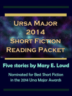 Ursa Major 2014 Short Fiction Reading Packet