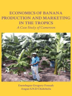 Economics of Banana Production and Marketing in the Tropics: A Case Study of Cameroon