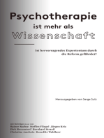 Psychotherapie ist mehr als Wissenschaft: Ist hervorragendes Expertentum durch die Reform gefährdet?