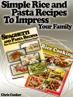 Simple Rice and Pasta Recipes to Impress Your Family