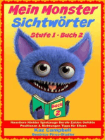 Mein Monster - Sichtwörter - Stufe 1 Buch 2