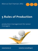 5 Rules of Production: Production Management for Senior Managers