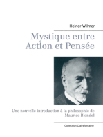 Mystique entre Action et Pensée: Une nouvelle introduction à la philosophie de Maurice Blondel