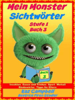 Mein Monster - Sichtwörter - Stufe 1 Buch 3