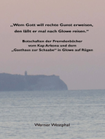 "Wem Gott rechte Gunst erweisen, den läßt er mal nach Glowe reisen."