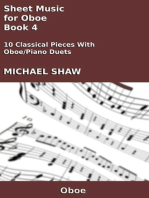 Sheet Music for Oboe