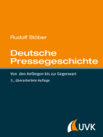 Deutsche Pressegeschichte: Von den Anfängen bis zur Gegenwart