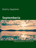 Septemberia: Selected poems 2013-2014
