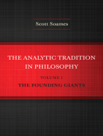 The Analytic Tradition in Philosophy, Volume 1: The Founding Giants