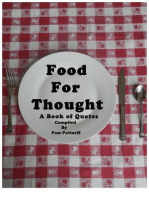 Food For Thought: A Collection of Quotes