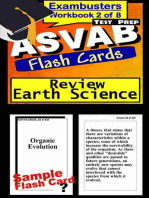 ASVAB Test Prep Earth Science Review--Exambusters Flash Cards--Workbook 2 of 8