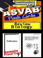 ASVAB Test Prep Biology Review--Exambusters Flash Cards--Workbook 3 of 8: ASVAB Exam Study Guide
