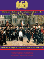 Memoirs of the life, exile, and conversations of the Emperor Napoleon, by the Count de Las Cases - Vol. II